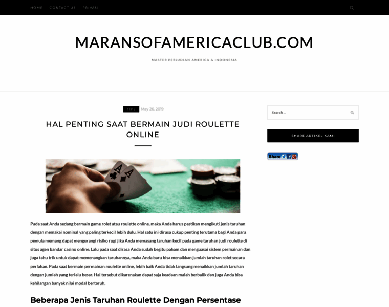 Maransofamericaclub.com thumbnail