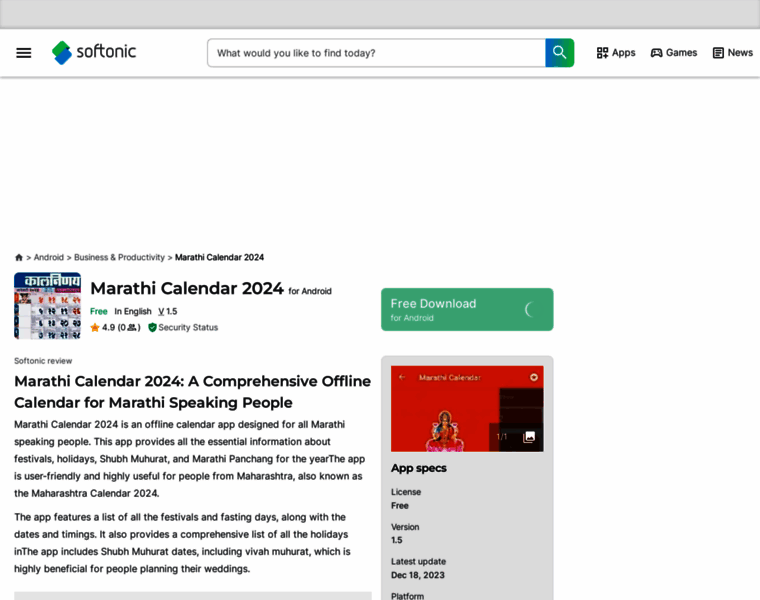 Marathi-calendar-2024.en.softonic.com thumbnail