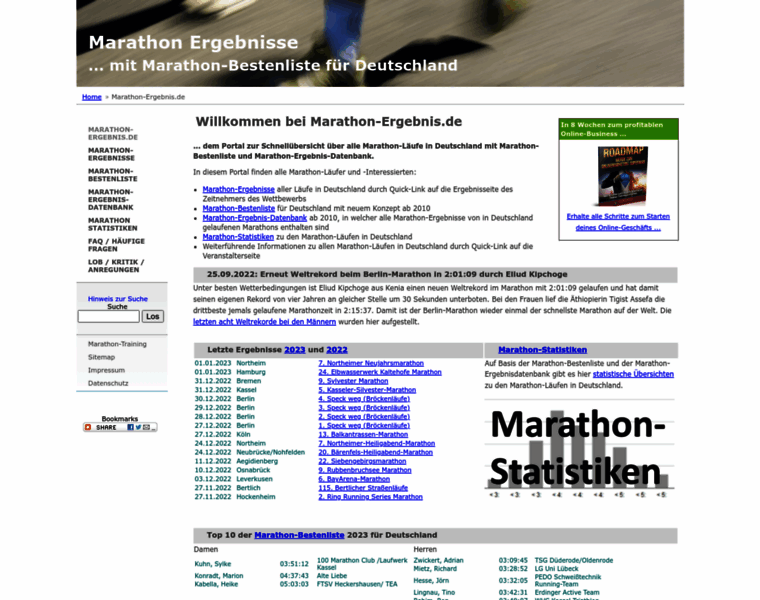 Marathon-ergebnis.de thumbnail