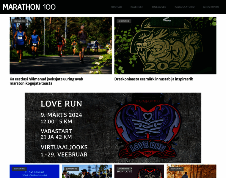 Marathon100.com thumbnail