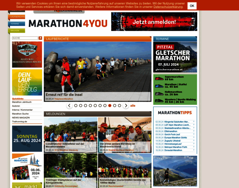 Marathon4you.de thumbnail