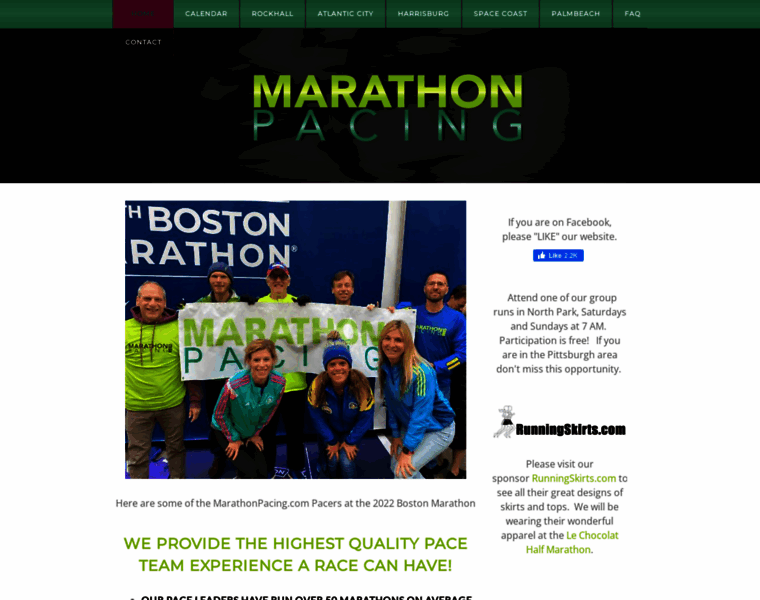 Marathonpacing.com thumbnail