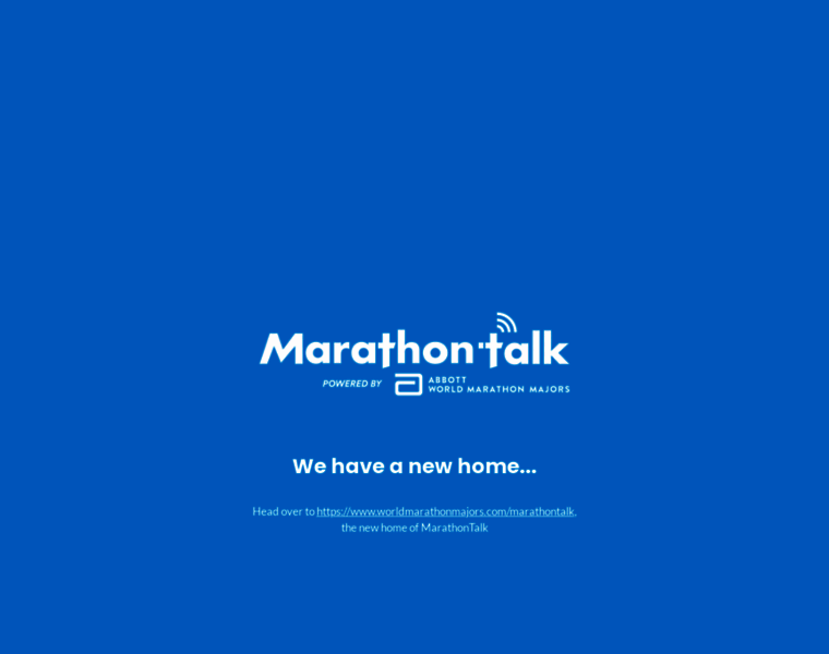 Marathontalk.com thumbnail