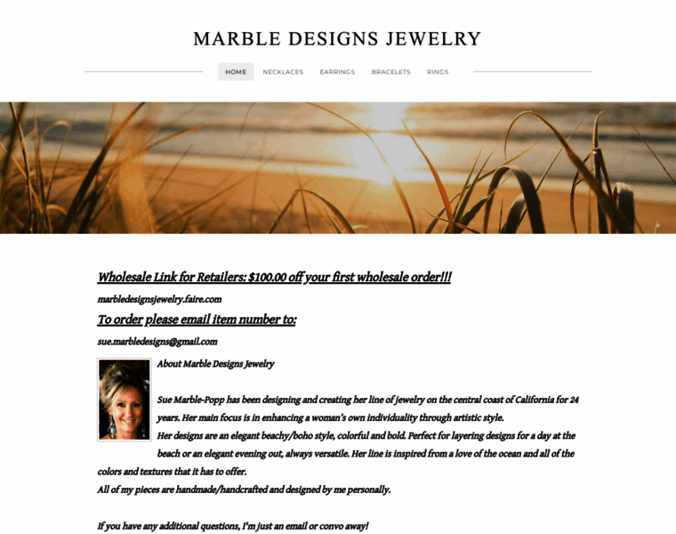 Marbledesignsjewelry.com thumbnail