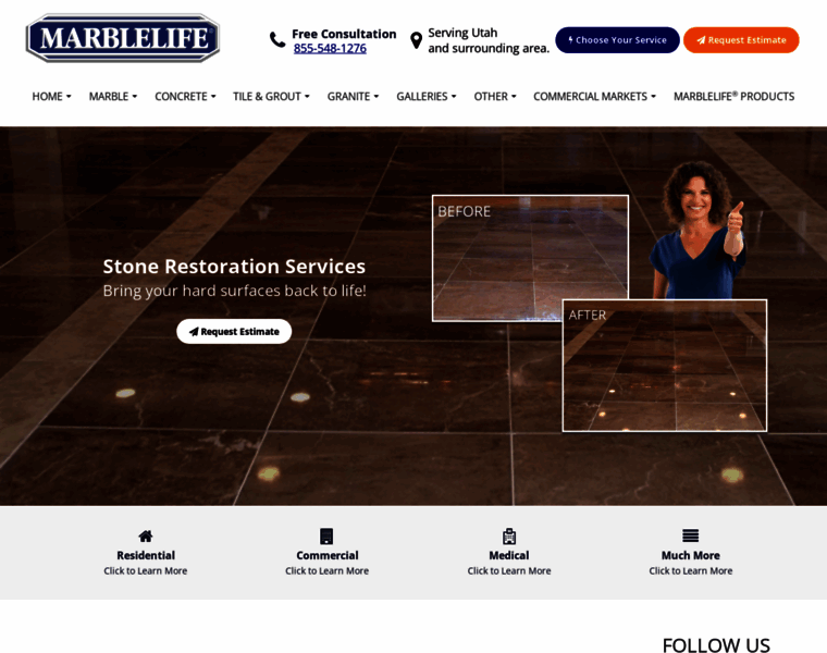 Marblelife-utah.com thumbnail