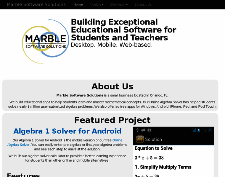 Marblesoftwaresolutions.com thumbnail