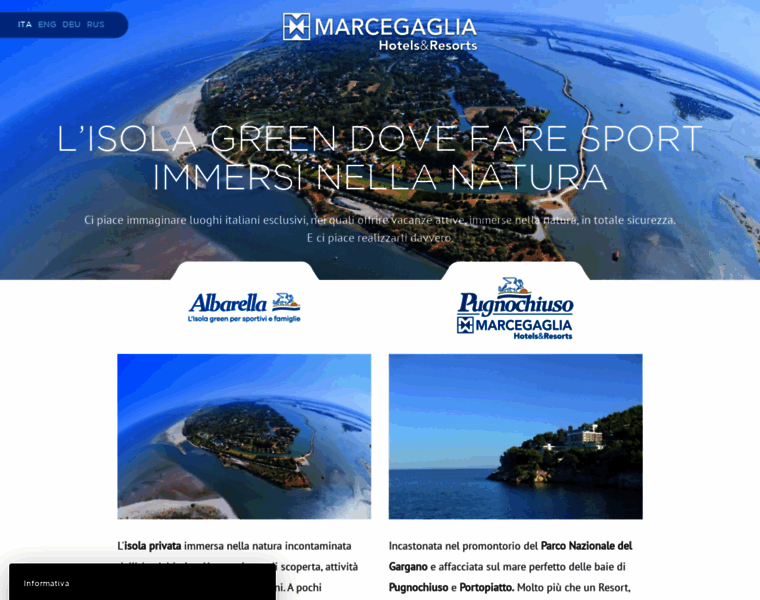 Marcegagliatourism.com thumbnail
