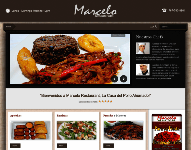 Marcelorestaurant.com thumbnail
