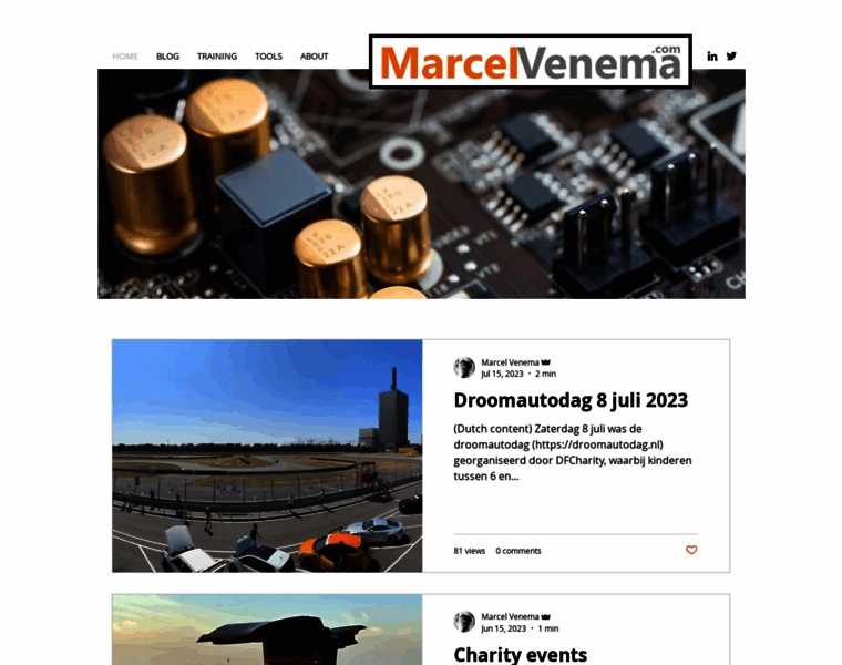 Marcelvenema.com thumbnail