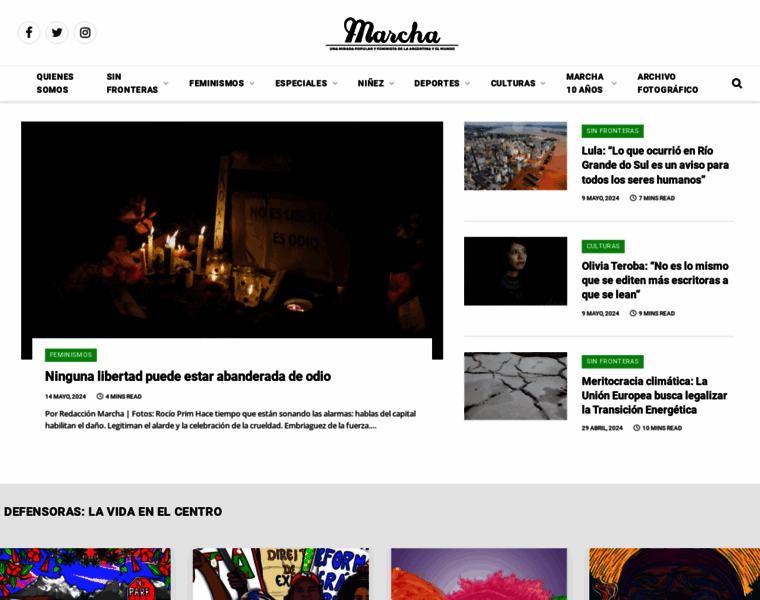 Marcha.org.ar thumbnail