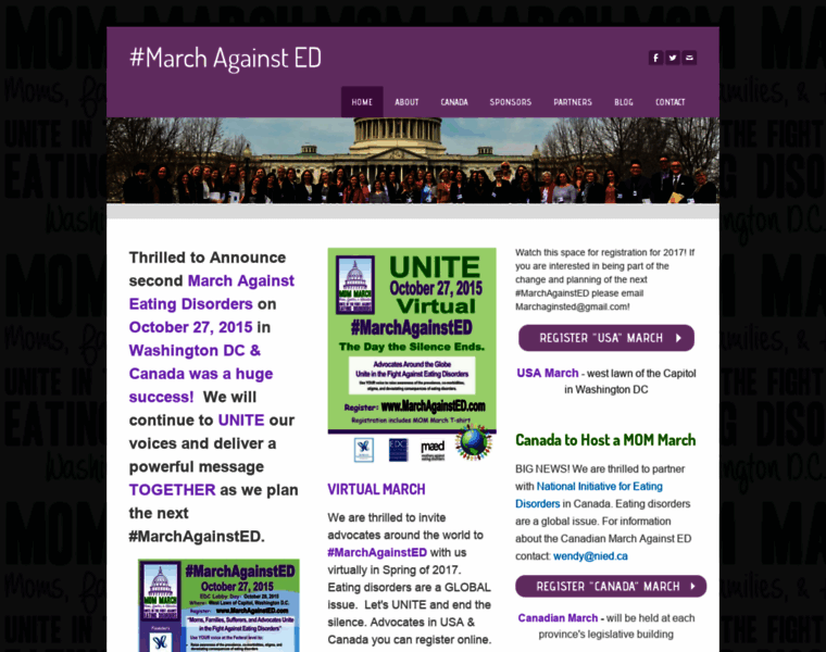 Marchagainsted.com thumbnail