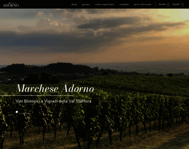 Marcheseadorno-wines.it thumbnail