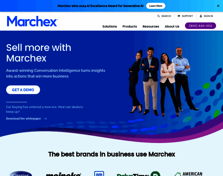 Marchex.com thumbnail