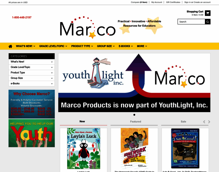 Marcoproducts.com thumbnail