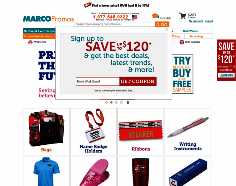 Marcopromotionalproducts.com thumbnail