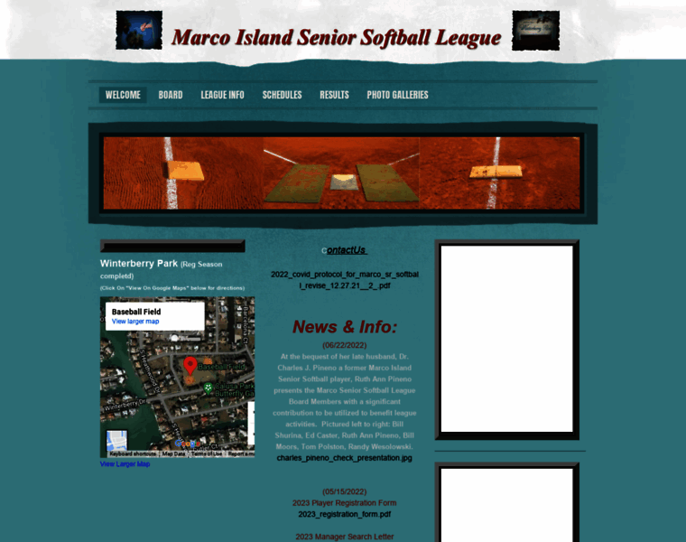 Marcoseniorsoftballleague.com thumbnail