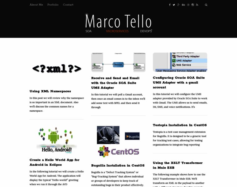Marcotello.com thumbnail