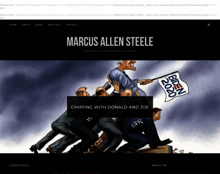 Marcusallensteele.com thumbnail