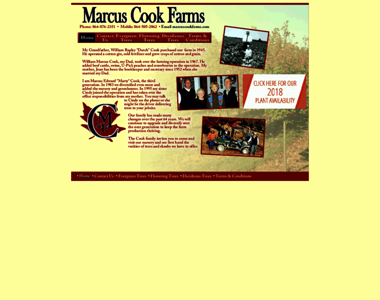 Marcuscookfarms.com thumbnail
