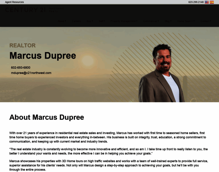 Marcusdupree.com thumbnail