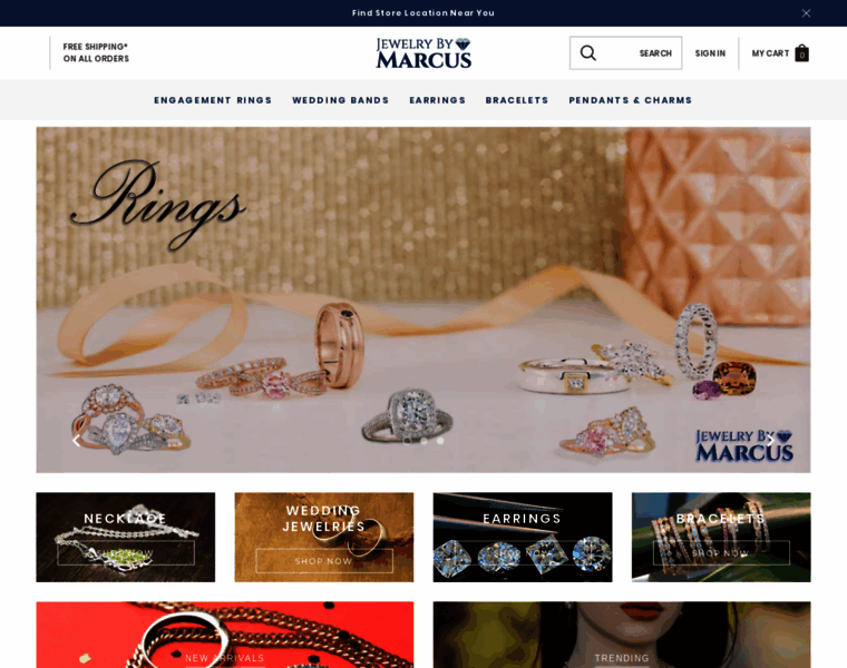Marcusjewelry.com thumbnail