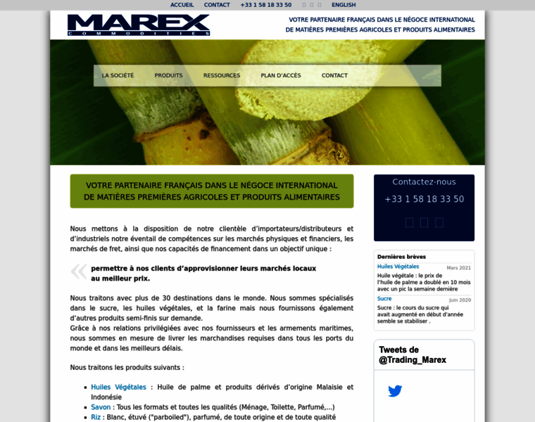 Marex-commodities.com thumbnail