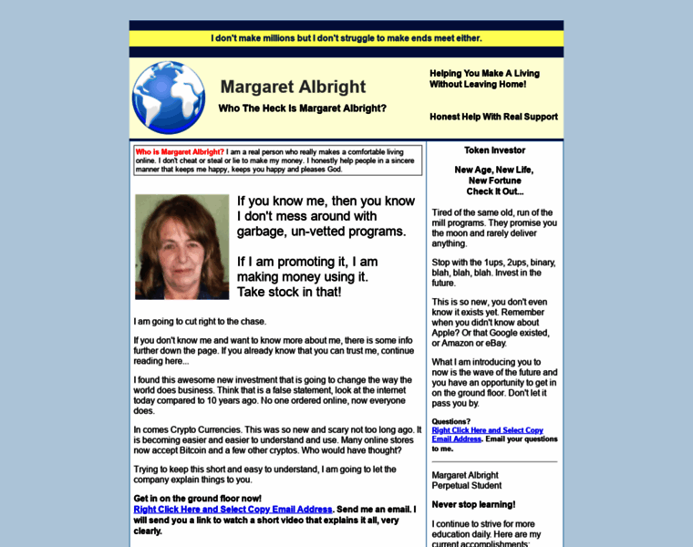 Margaretalbright.com thumbnail