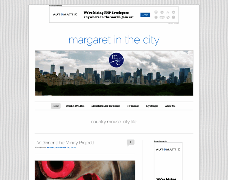 Margaretinthecity.com thumbnail