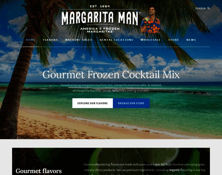 Margaritaman.com thumbnail