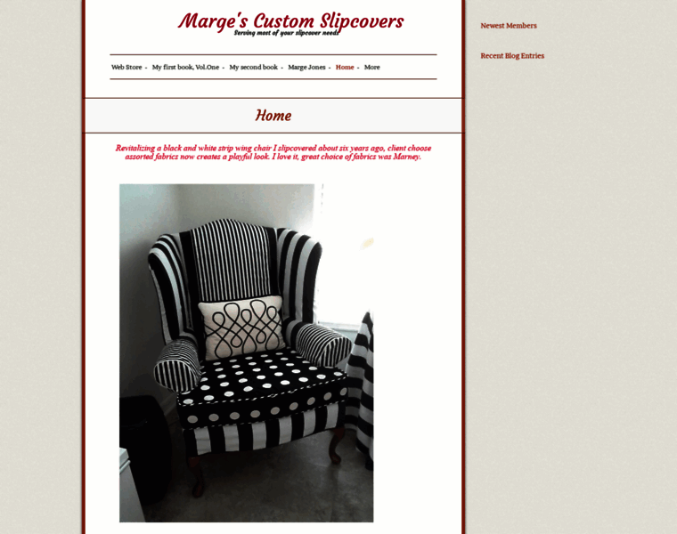 Margescustomslipcovers.com thumbnail