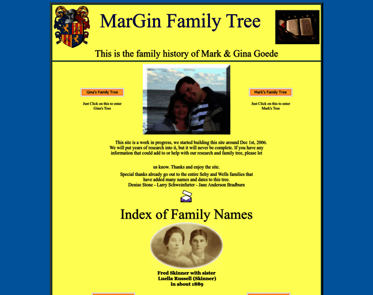 Marginfamilytree.com thumbnail