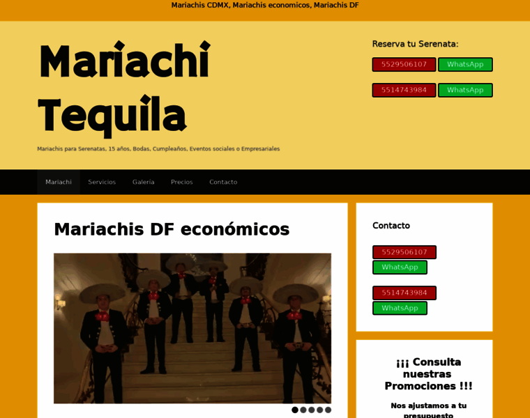 Mariachisdfeconomico.com thumbnail
