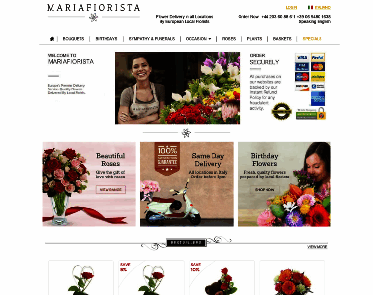 Mariafiorista.com thumbnail