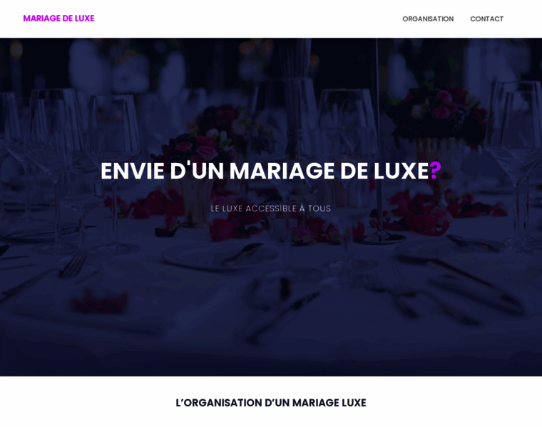 Mariage-luxe.com thumbnail