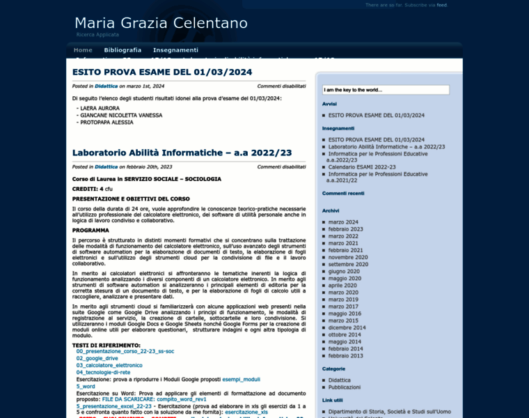 Mariagraziacelentano.it thumbnail