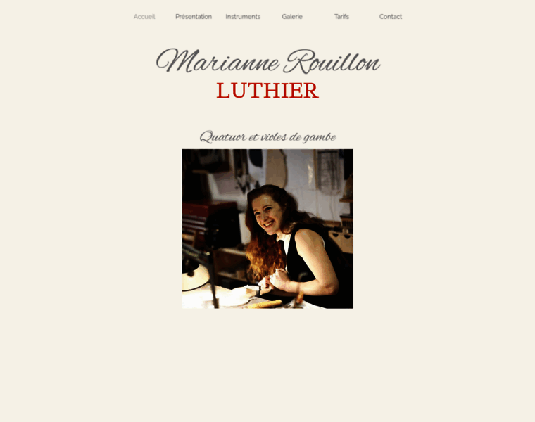 Marianne-rouillon-luthier.com thumbnail
