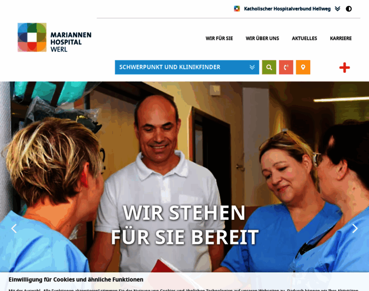 Mariannen-hospital.de thumbnail