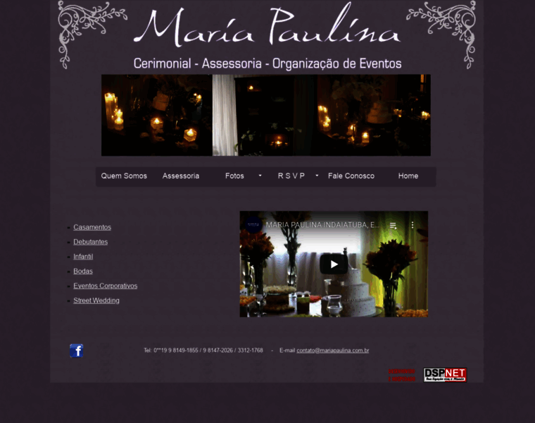 Mariapaulina.com.br thumbnail