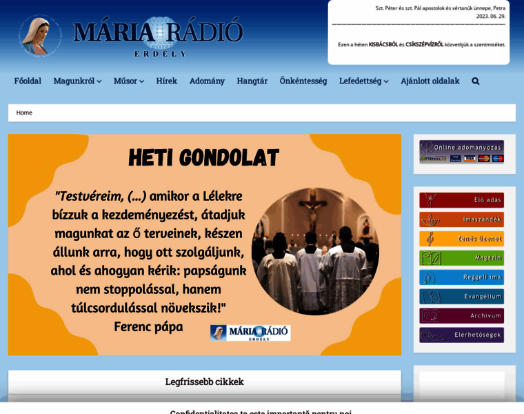 Mariaradio.ro thumbnail