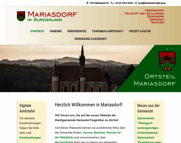Mariasdorf.at thumbnail