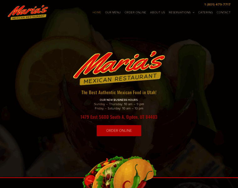 Mariasmexrestaurant.com thumbnail