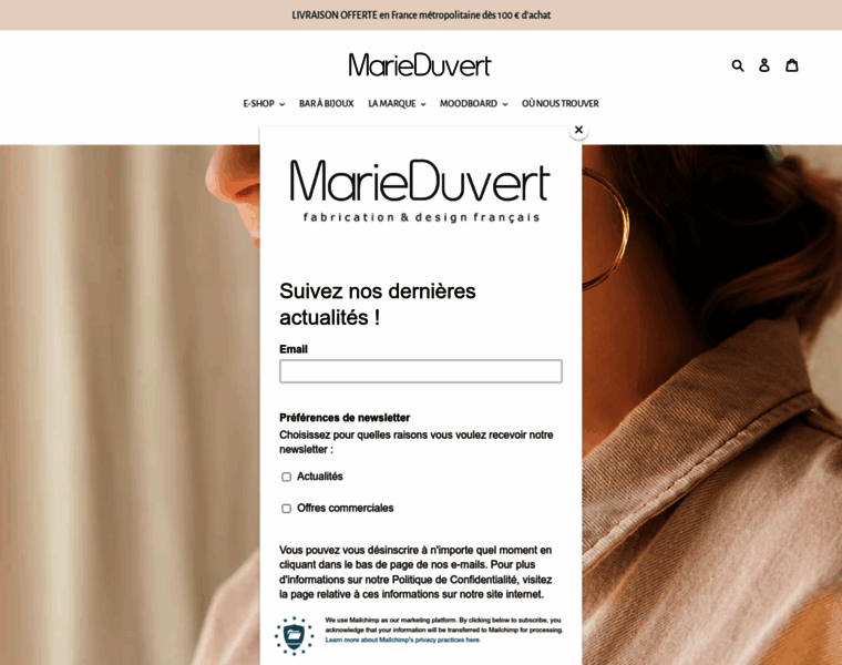 Marieduvert.com thumbnail