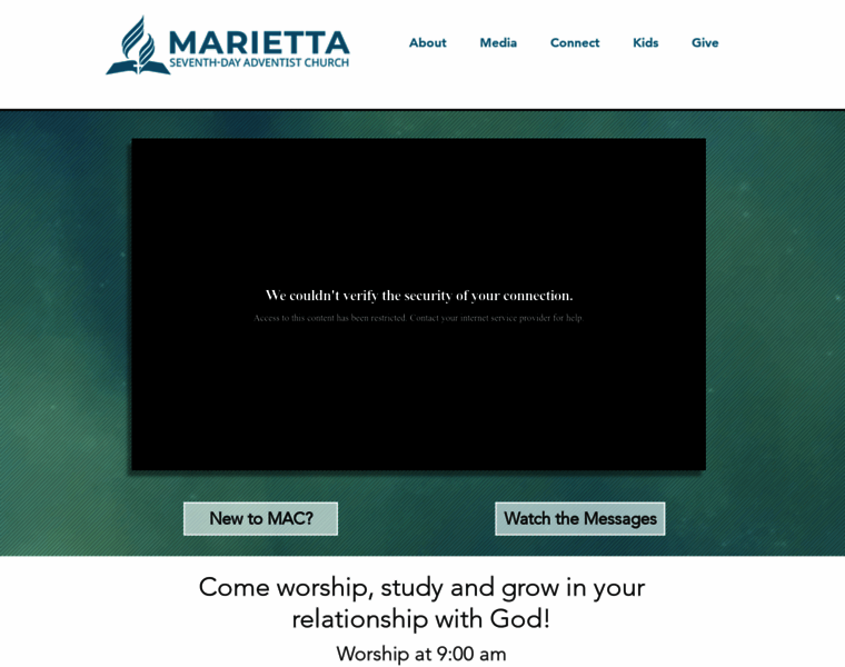 Mariettaadventist.org thumbnail