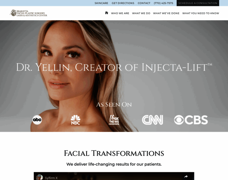 Mariettafacialplastics.com thumbnail