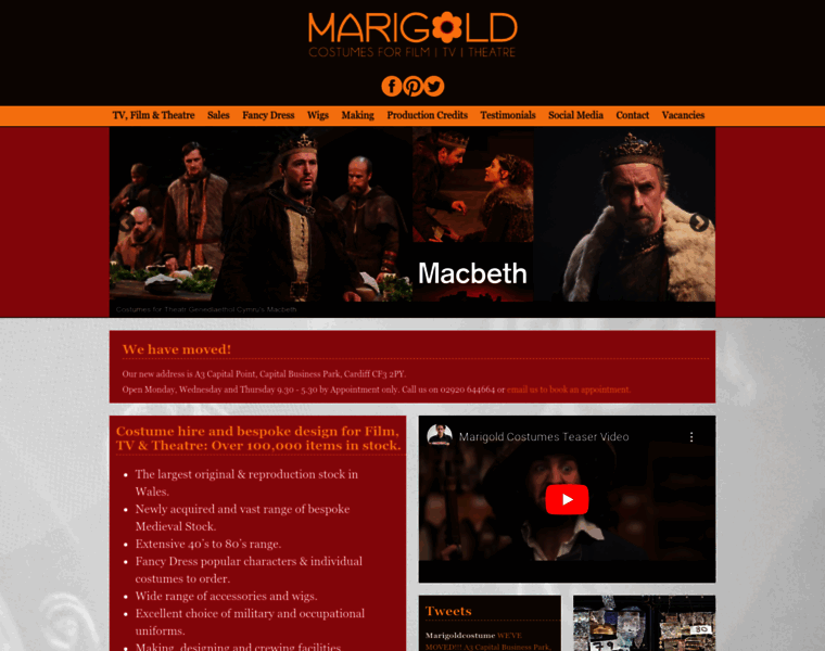 Marigoldcostumes.co.uk thumbnail
