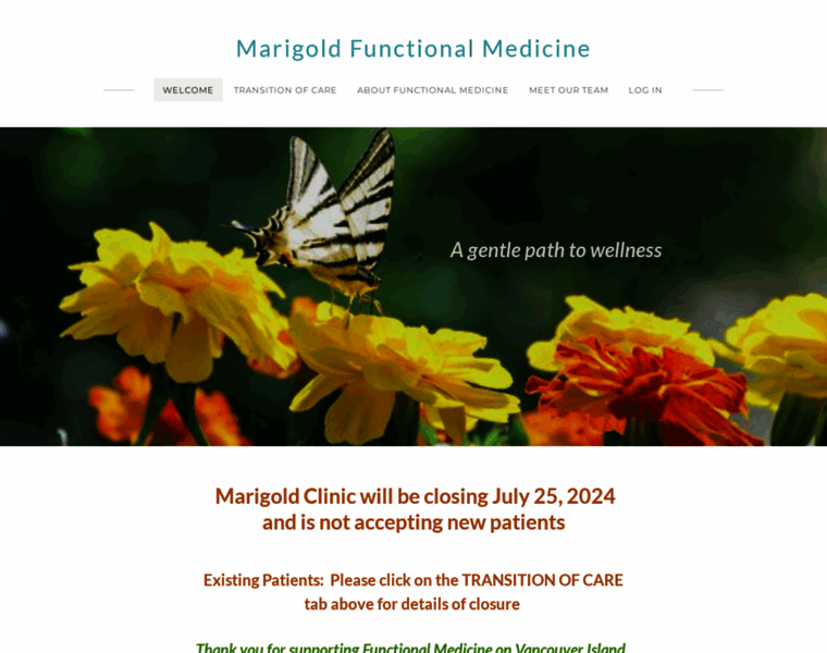 Marigoldfunctionalmedicine.com thumbnail