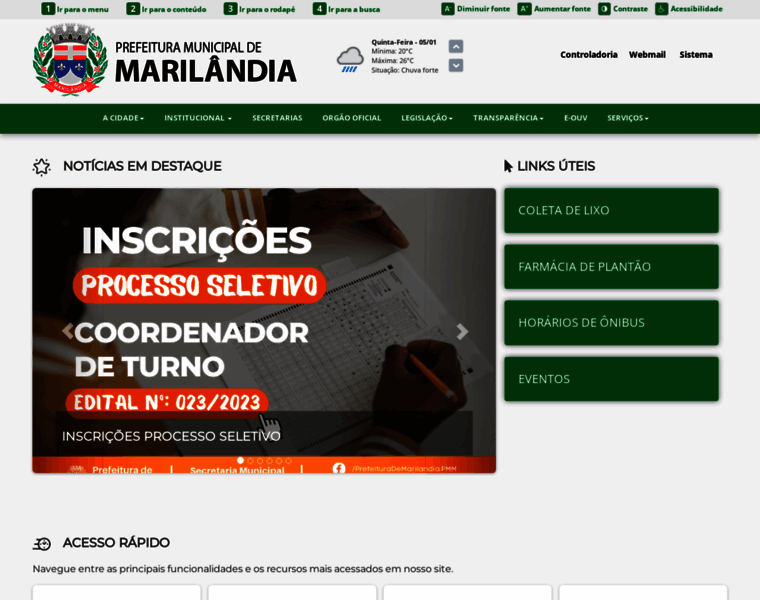 Marilandia.es.gov.br thumbnail