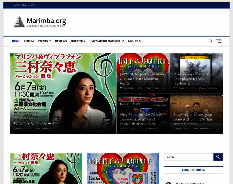 Marimba.org thumbnail