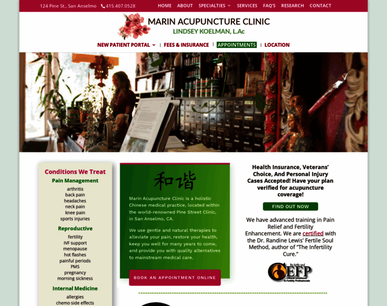 Marin-acupuncture.com thumbnail