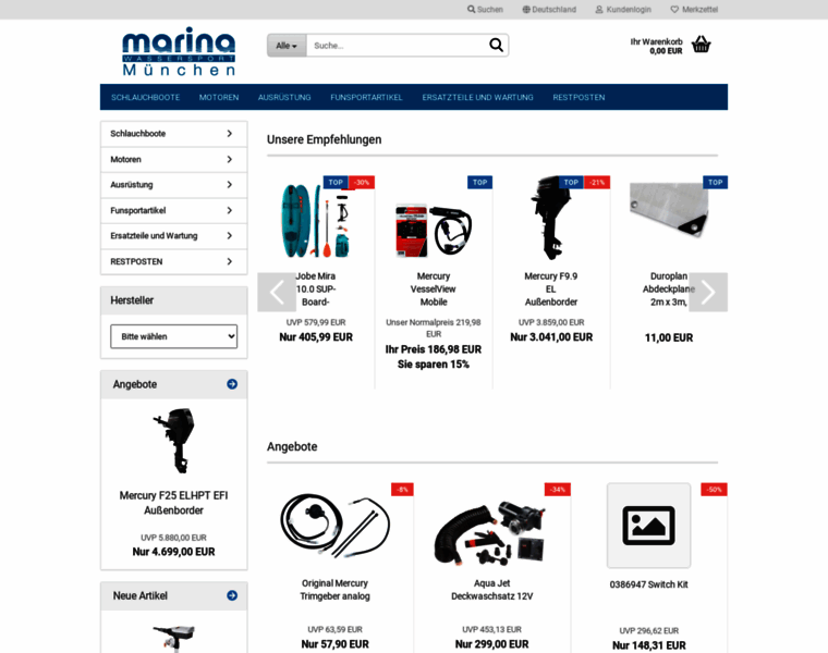 Marina-shop.de thumbnail